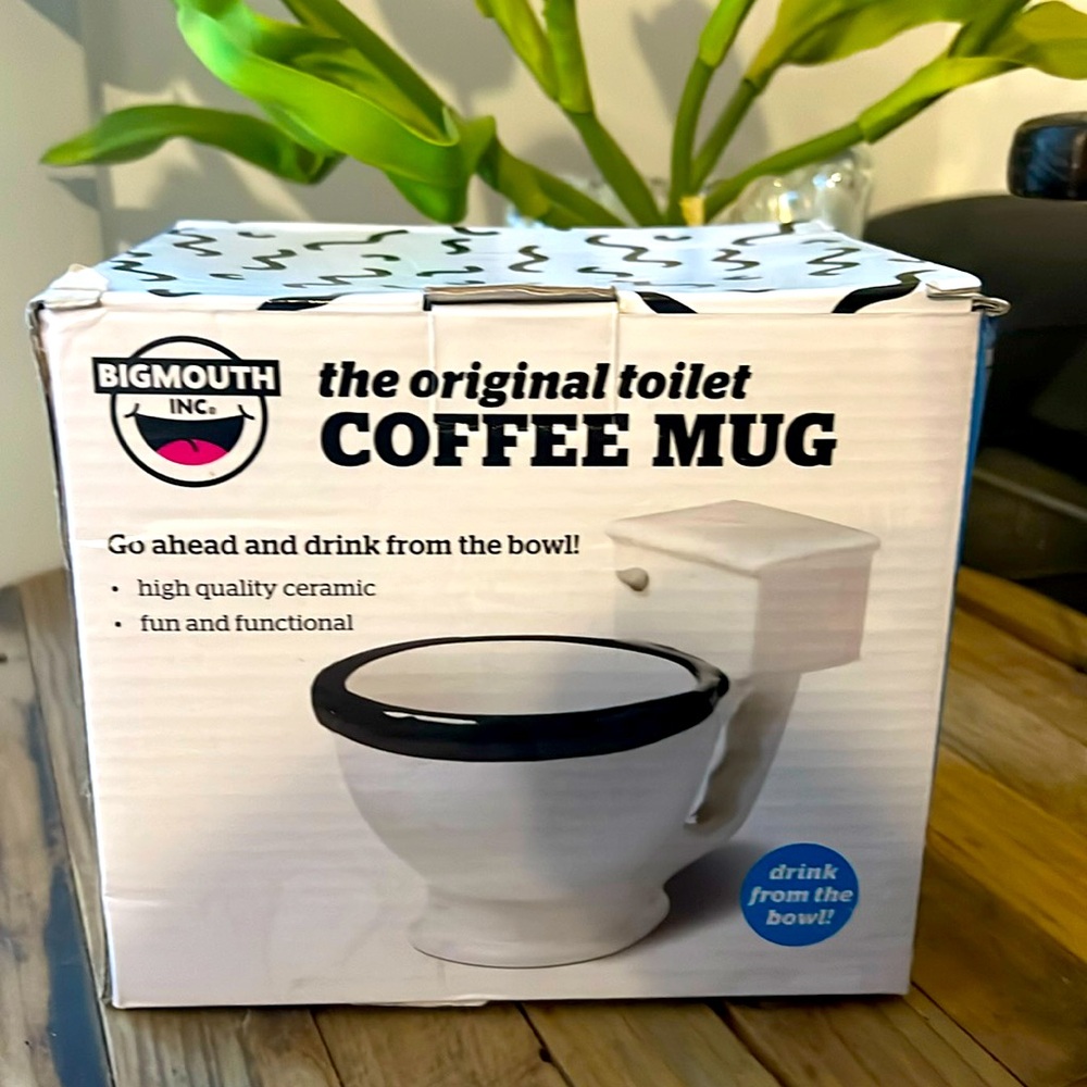 New in box. Toilet Mug